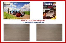 Amilcar cgss literaturpaket - amilcar,