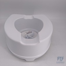 e-wiwa Toilettensitzerhöhung, Höhe 14 cm, mit Befestigungssystem, lei... E651014