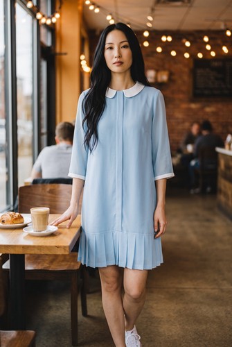 Ted baker kleid pastellblau - baker,