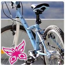 Schmetterlinge Butterfly Sticker Fahrrad Aufkleber Fahrradaufkleber Blumen F032 