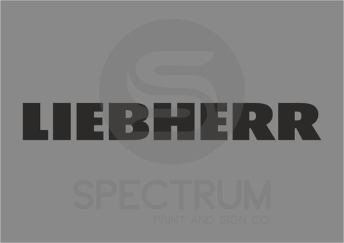 Liebherr aufkleber decals - liebherr, aufkleber/decals