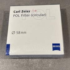 Carl ZEISS T * POL Filter 58mm Circular Polarizer Filter - New Old Stock