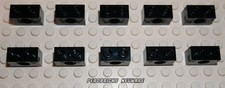 Lego Technik Technic 10 Lochbalken 1x2 schwarz #3700 NEUWARE