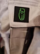 Leibwächter Stretchhose Malerlatzhose Latzhose Weiß Grau TrockenBau Gebraucht 