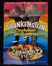 Frankenstein - Zweikampf der Giganten KINOPLAKAT A1  Furankenshutain no kaijû: S