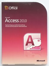 Microsoft Access 2010 - Box-Vollversion mit DVD - Deutsch -