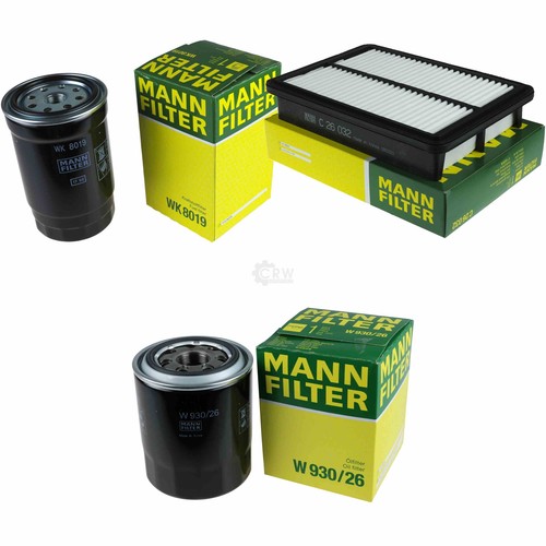 Mann filter paket für - für, hyundai