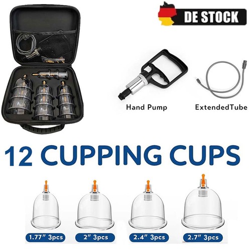 Schröpfen set für vakuum - schröpfen,