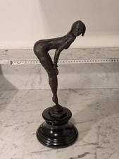 ART DECO SKULPTUR 'TÄNZERIN'