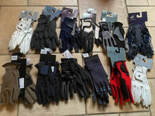 12 paar Reithandschuhe     XS  bis XL     Fleece u.a.      NEU