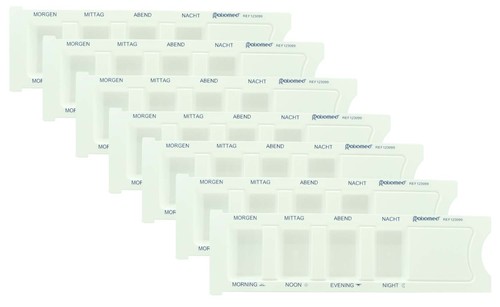 7er pack medikamentendispenser - pack,