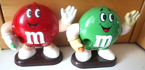 Spender grün und rot - m&m,