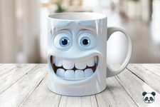 Kaffeetasse Sarkastisches Gesicht 3D Tasse Kaffeebecher Geschenk Keramik