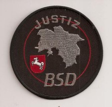 Justiz Niedersachsen  --  BSD --   Stoffabzeichen  --