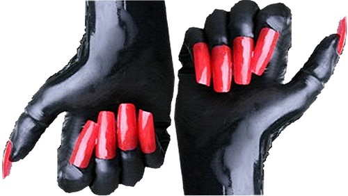 Gummi latex rubber handschuhe - gummi,
