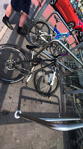 Dirt jump bike - , schwarz/weiß