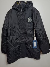 KHUJO Herren Winterjacke Modell: Cord Schwarz M