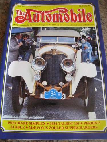 The automobile aug 1986 crane - the,