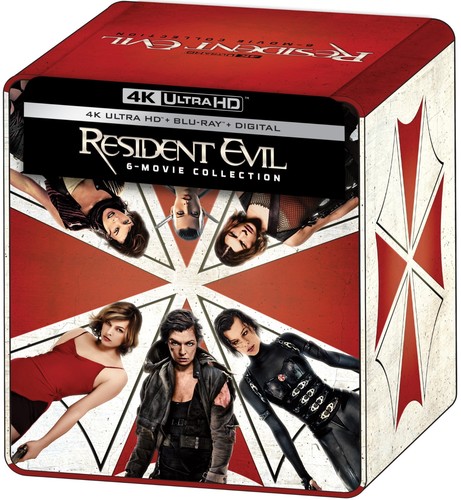 Resident evil movie 4k - /, 6-movie,