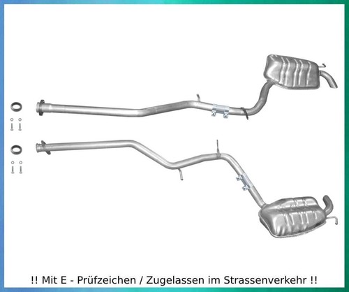 Endschalldämpfer mercedes - endschalldämpfer,