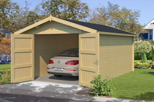 28mm holzgarage holz holzhaus - holz,