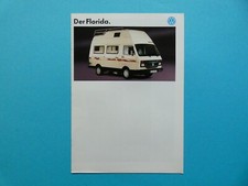 Prospekt / Katalog / Brochure VW LT Florida 09/93