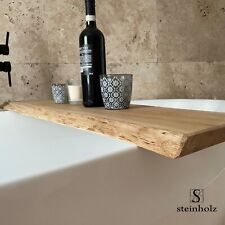 Badewannenablage Badewannenbrett aus Eichenholz gefertigt, auch Sonderanfertigun