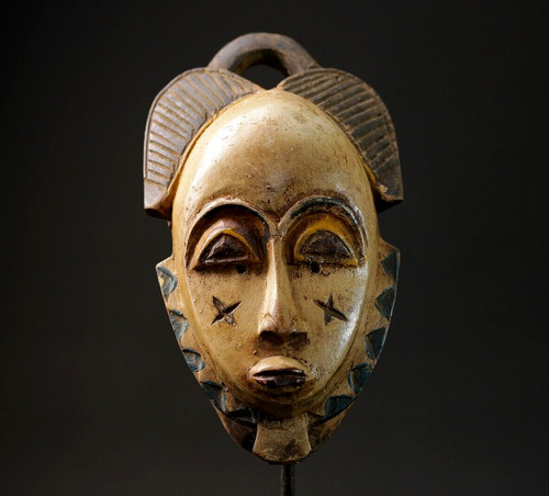 Afrikanische maske baule - afrikanische, stamm