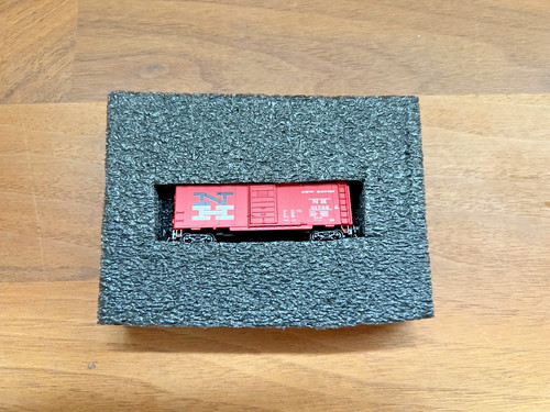 Spur zwei boxcars - zwei,