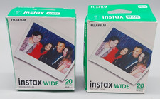 2x 20 Fujifilm 16385995 Fuji Instax Wide Sofortbildkamera Filme #KT9417X-