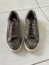 Sneaker Damen Braun-oliv