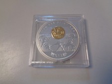 UKRAINE 2012 - 10 Hryven in Silber (1 Unze) mit Goldinlay, PP - OLYMPIA LONDON