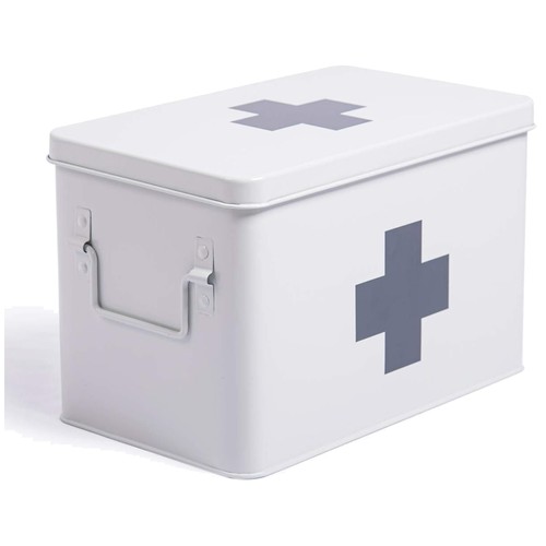 Medizinbox metall erste - medizinbox,