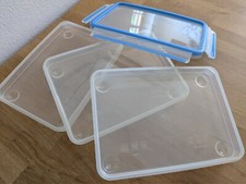 Emsa Clip & Close Frischhaltedosen Aufschnittboxsystem 3x 1,0L mit Deckel