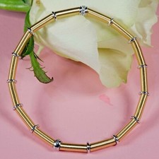 Brillant Armband IVY in 750er Gelb-/Weissgold 0.08 ct TW SI von Silhouette Schmu