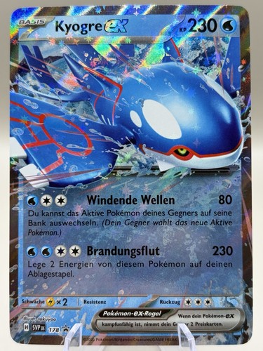 Pokemon karte kyogre - kyogre, svp178
