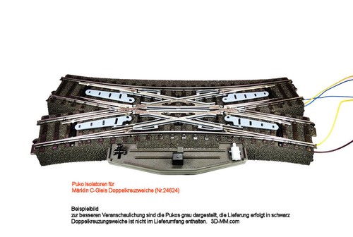 Puko isolator für - puko, c-gleis