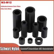 Schwarz Nylon Kunststoff