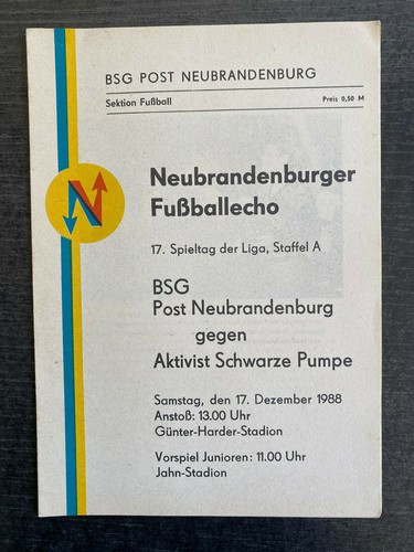 Ddr liga bsg post - ddr-liga,