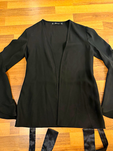 Zara damen bluse schwarz s - zara,
