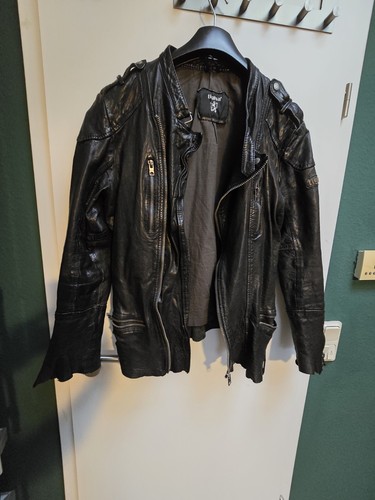 Tigha lederjacke größe l - lederjacke,,