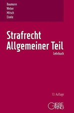 Strafrecht, Allgemeiner Teil: Lehrbuch Buch Gieseking, E u. W