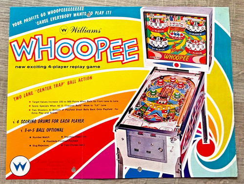 Orig werbeprospekt flipper - orig.,