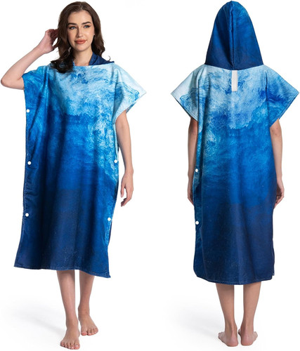 Mokani badeponcho damen - badeponcho,