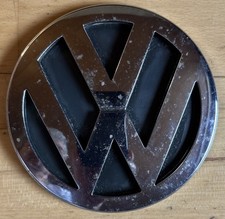 Org. VW Fox Polo Emblem Logo Hinten 6Q0853630 10,5cm Schriftzug Zeichen