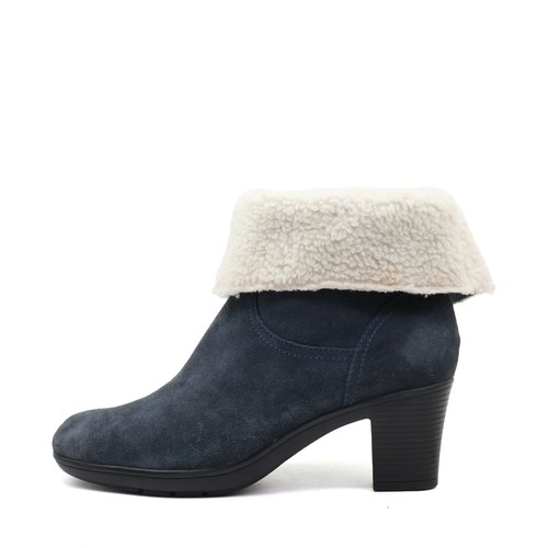 Clarks damen stiefelette blau - clarks,