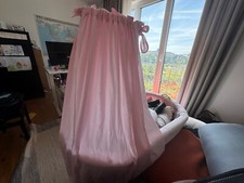 Stubenwagen komplett set, pink/rosa, fast nicht genutzt und kein Schaden daran