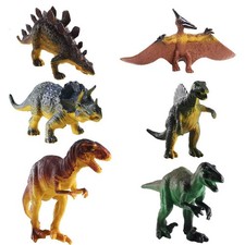 6 Stück Dinosaurier Spielzeug Set Dinosaurier Figuren Kinder Realistische Dinos