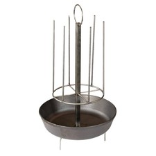 Tandoor-Spieße vertikal mit