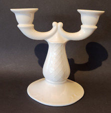 9.5 Villeroy & Boch 2 Armiger Kerzenleuchter Kerzenhalter * Redoute Weiss *